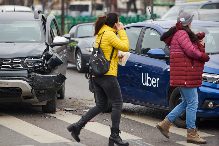 Reporting the Uber Accident as a Passenger